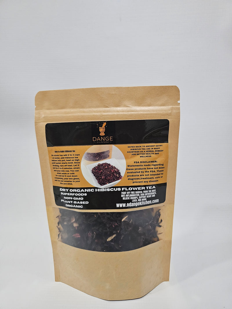 ORGANIC LOOSE LEAF HIBISCUS TEA