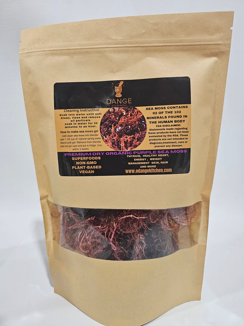 Premium Organic Purple Sea Moss