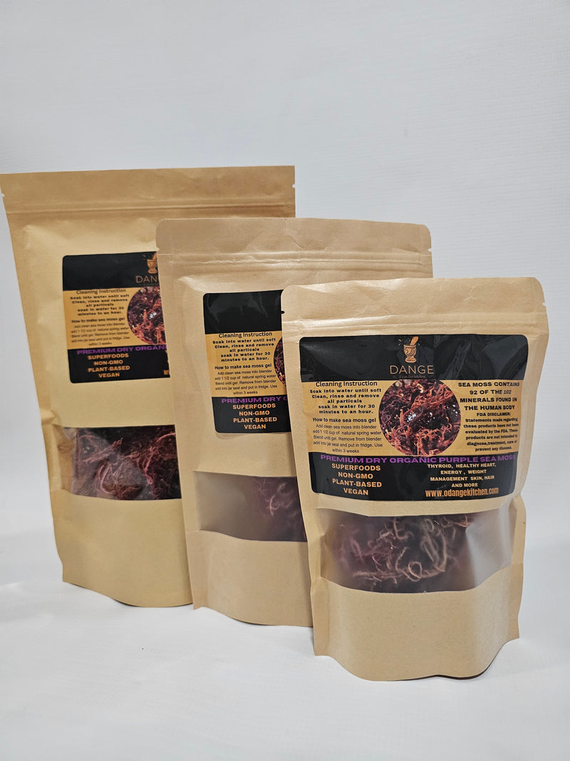 Premium Organic Purple Sea Moss