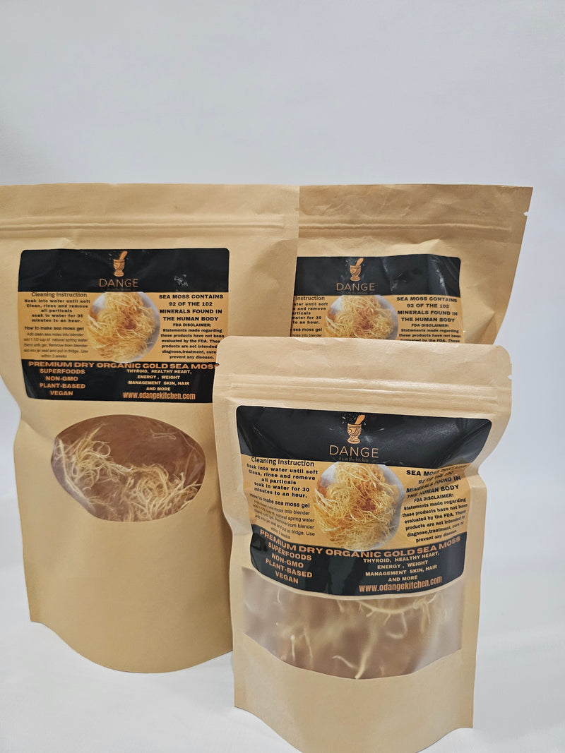 Premium Organic Gold Sea Moss