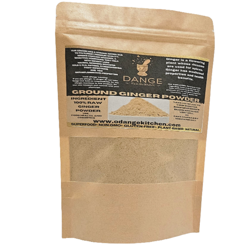 RAW ORGANIC ROOT GINGER POWDER