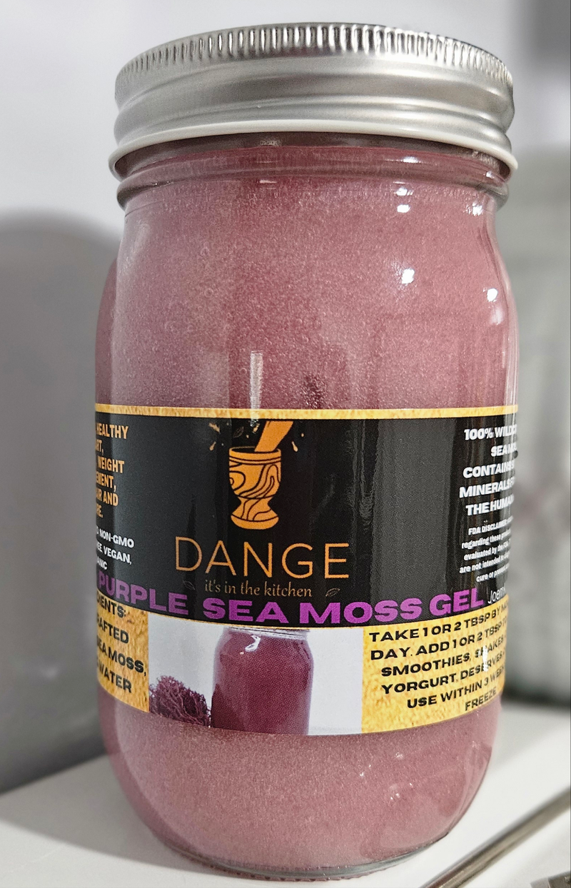 Purple Sea Moss Gel