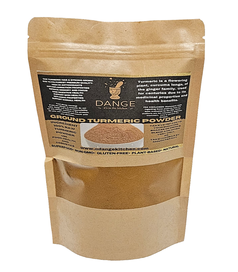 RAW ORGANIC TURMERIC POWDER