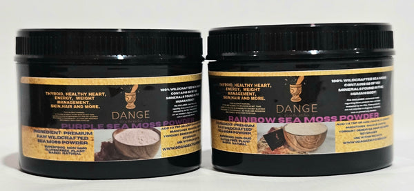 PREMIUM WILDCRAFTED RAINBOW SEA MOSS POWDER